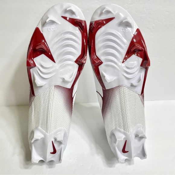 Nike Vapor Edge Pro 360 Football Cleats Men’s Size 14 White Red CV6345-105 - Picture 6 of 7